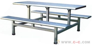 廠家直銷不銹鋼食堂餐桌椅 多人位組合